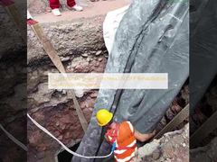 Rehabilitation von riesigen Abwasserkanälen ohne Schachtel