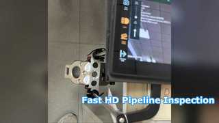 HD-Pipeline-Inspektionsmastkamera mit 360-Grad-Neigung