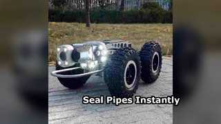 Aufblasbare Rohrstopfen von CIPPTECH dichten Abwasserkanäle ab