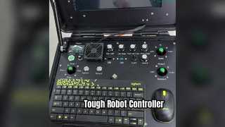 Pipeline-Roboter-Controller, Joystick, wetterfestes Display