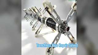 Schnelles, grabenloses Rohrreparatur-UV-LED-Rack