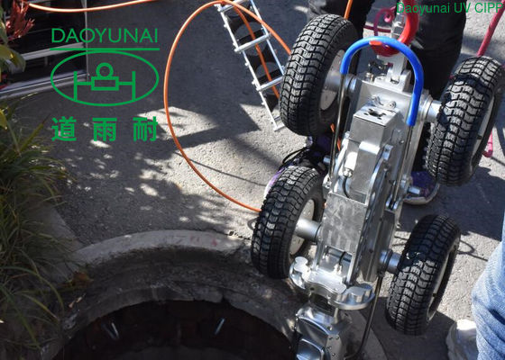 Tragbare Mainline-Kanal-Crawler-Kamera für die Rohrinspektion von kommunalen Netzwerken mit großen Durchmessern
